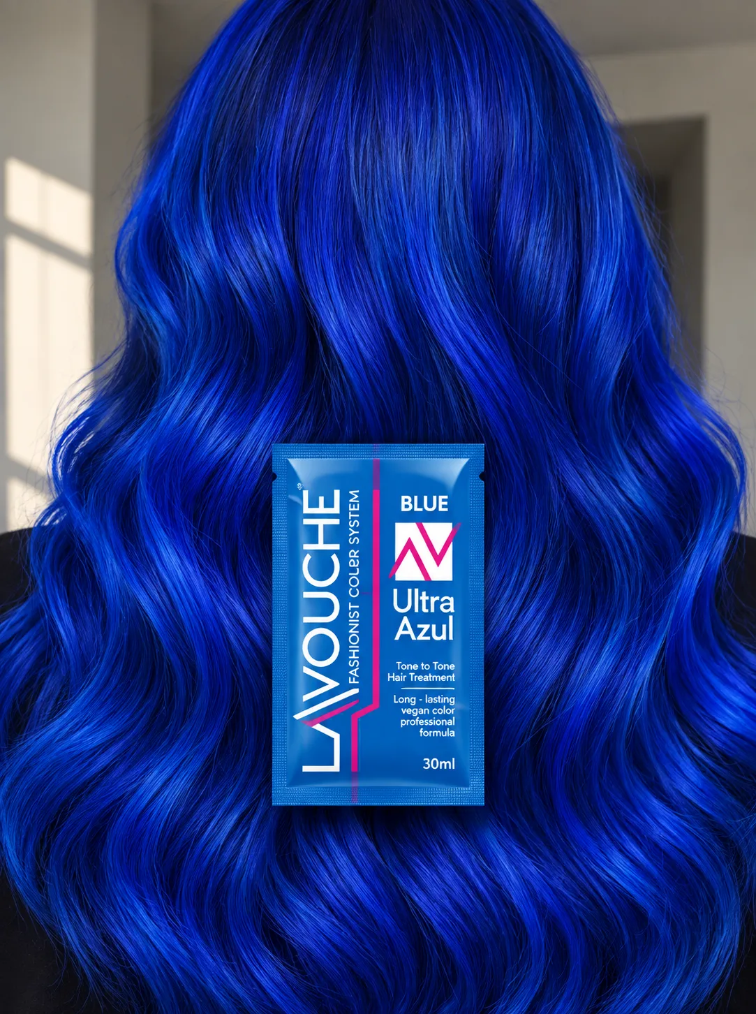 Matizador azul color fantasía en sachet