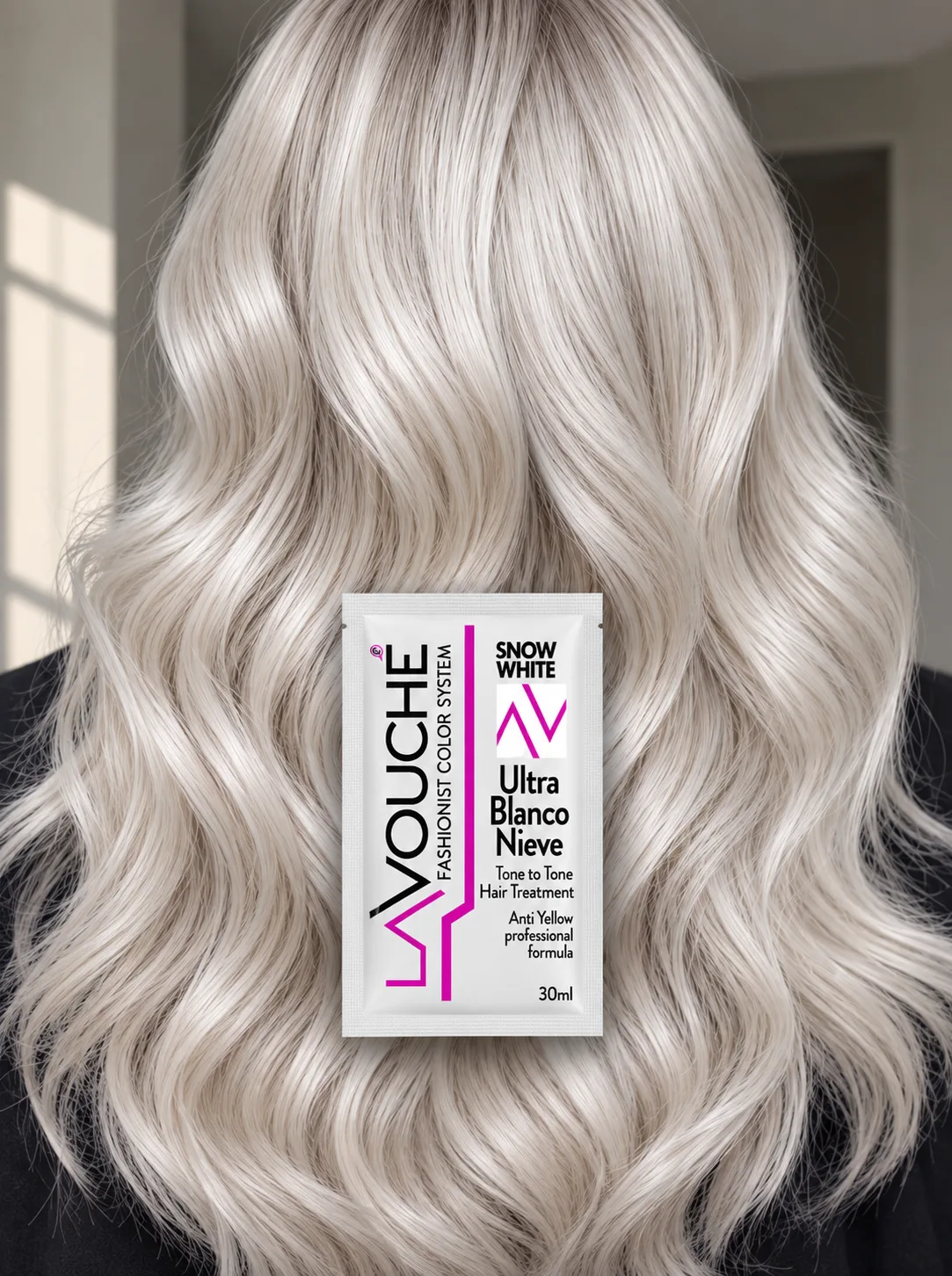 Matizador blanco nieve en sachet - lavouche