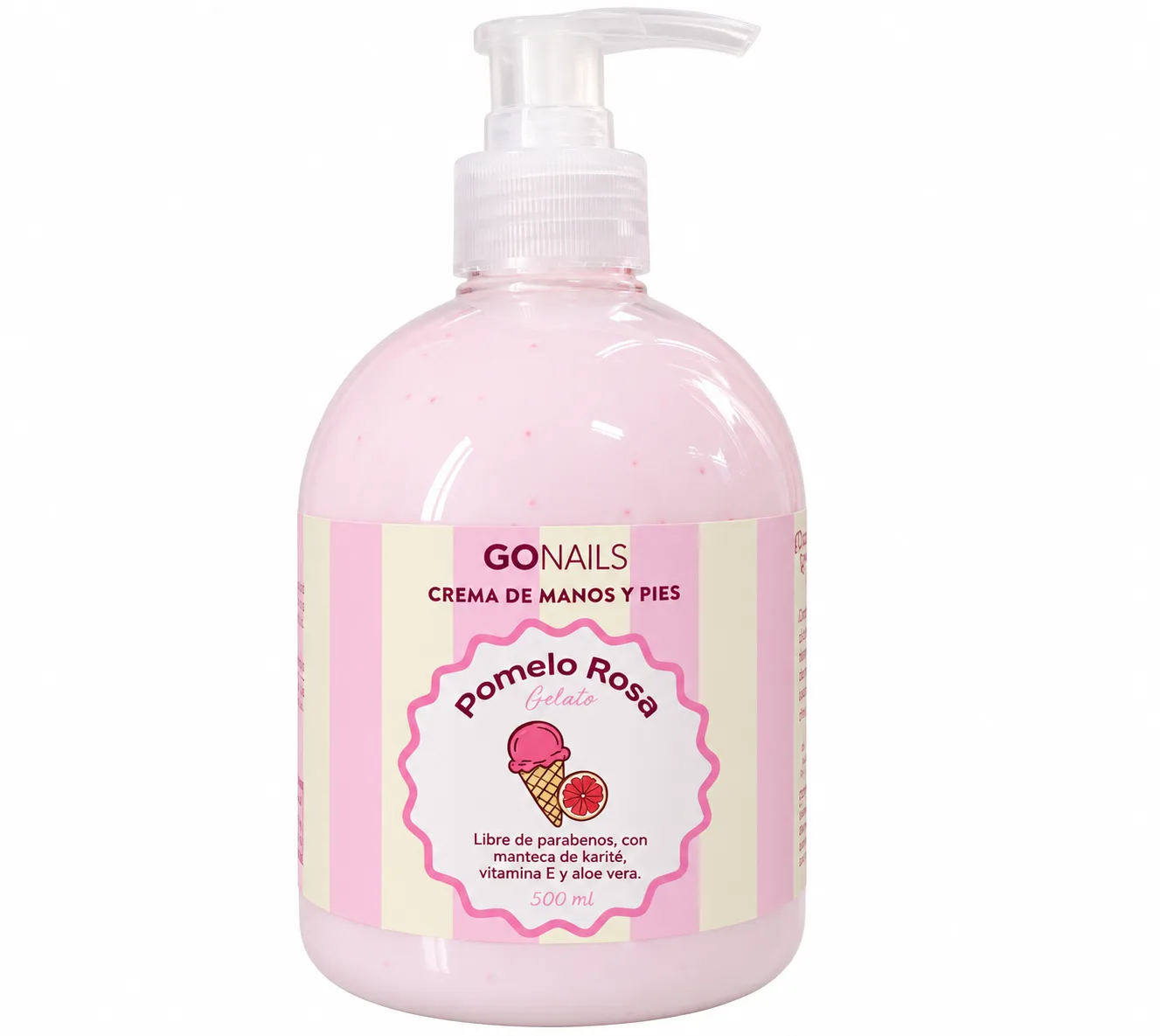 Crema manos y pies pomelo rosa