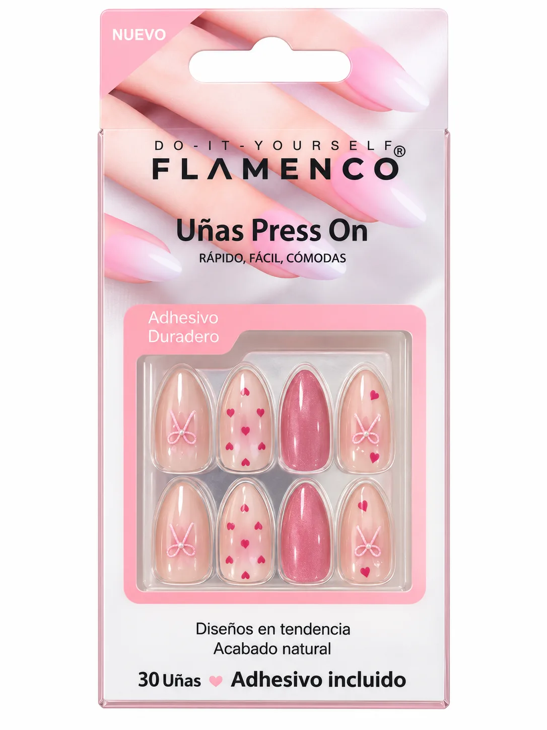 Uñas press on