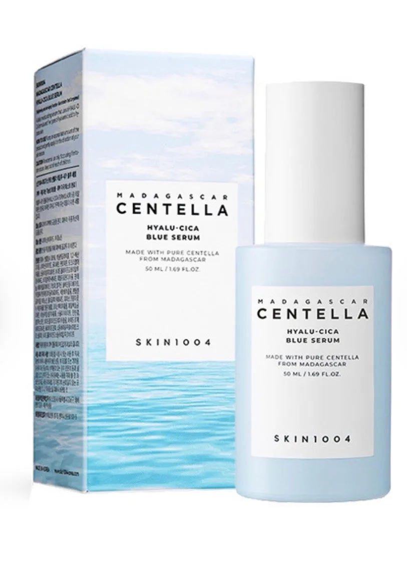 Serum facial coreano hidratante / SKIN1004 Madagascar Centella Hyalu-Cica Blue Serum 50 m