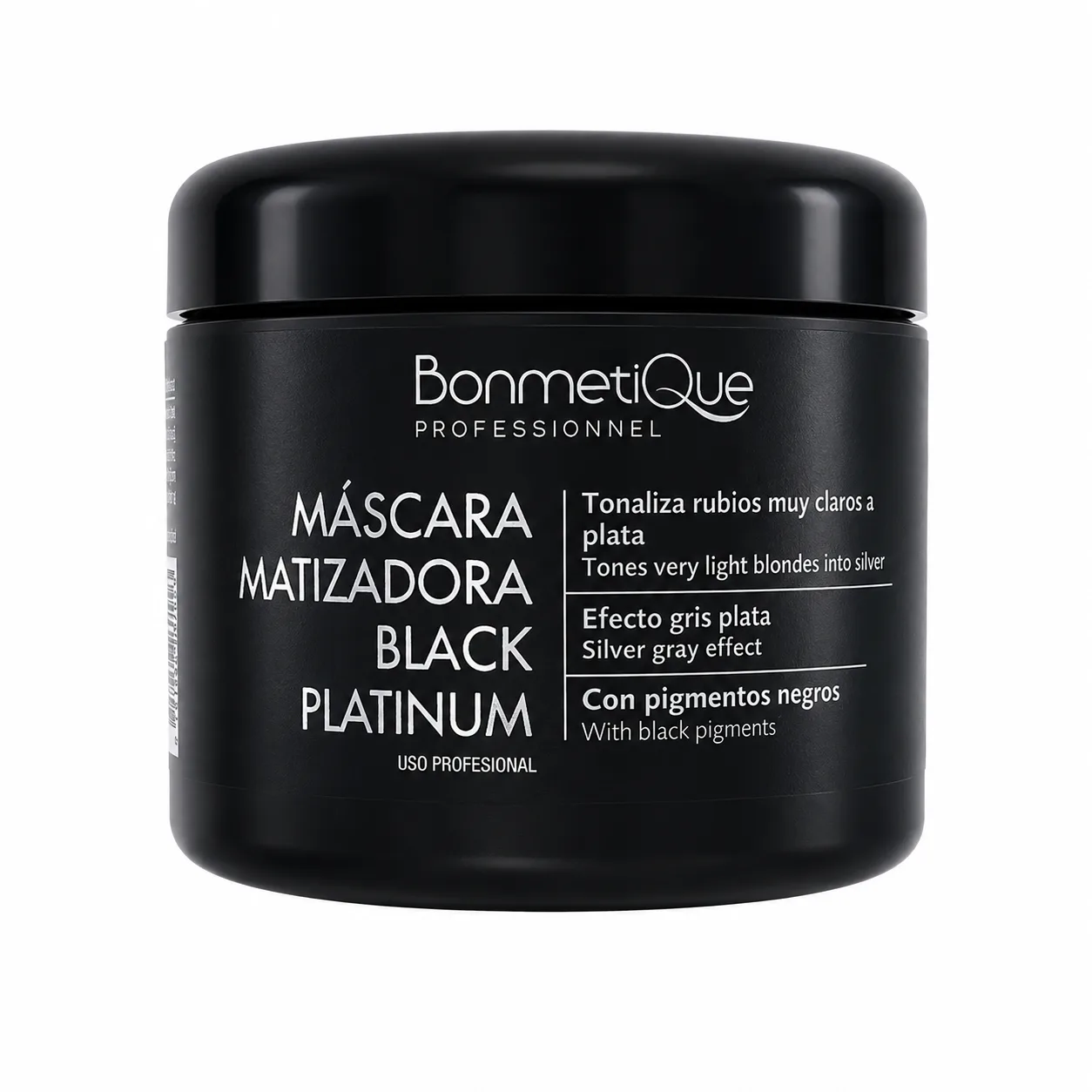 Máscara Matizadora Black Platinum Bonmetique