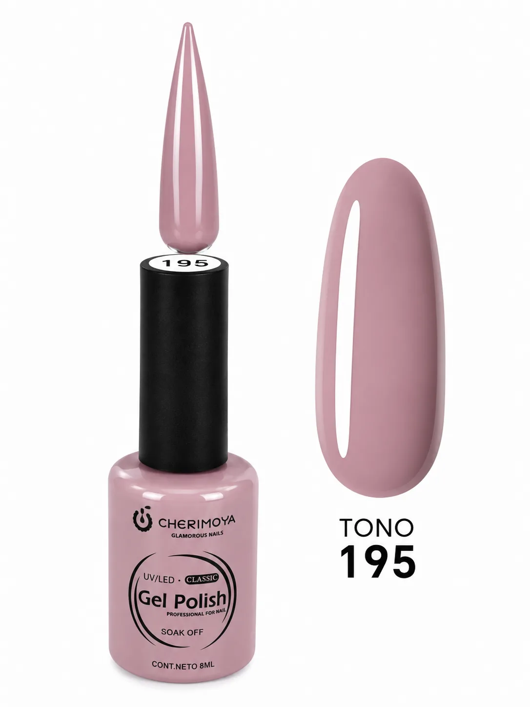 Gel Polish Cherimoya Classic UV/LED Tono 195