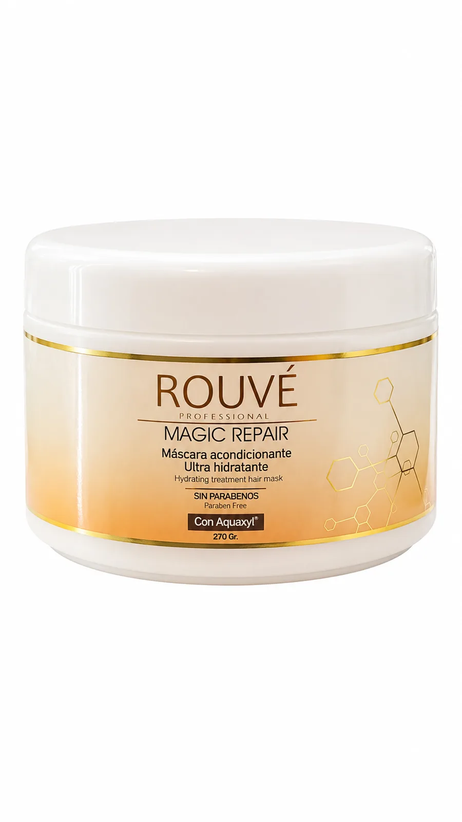 Rouvé Professional Magic Repair – Máscara Acondicionante Ultra Hidratante 270 g