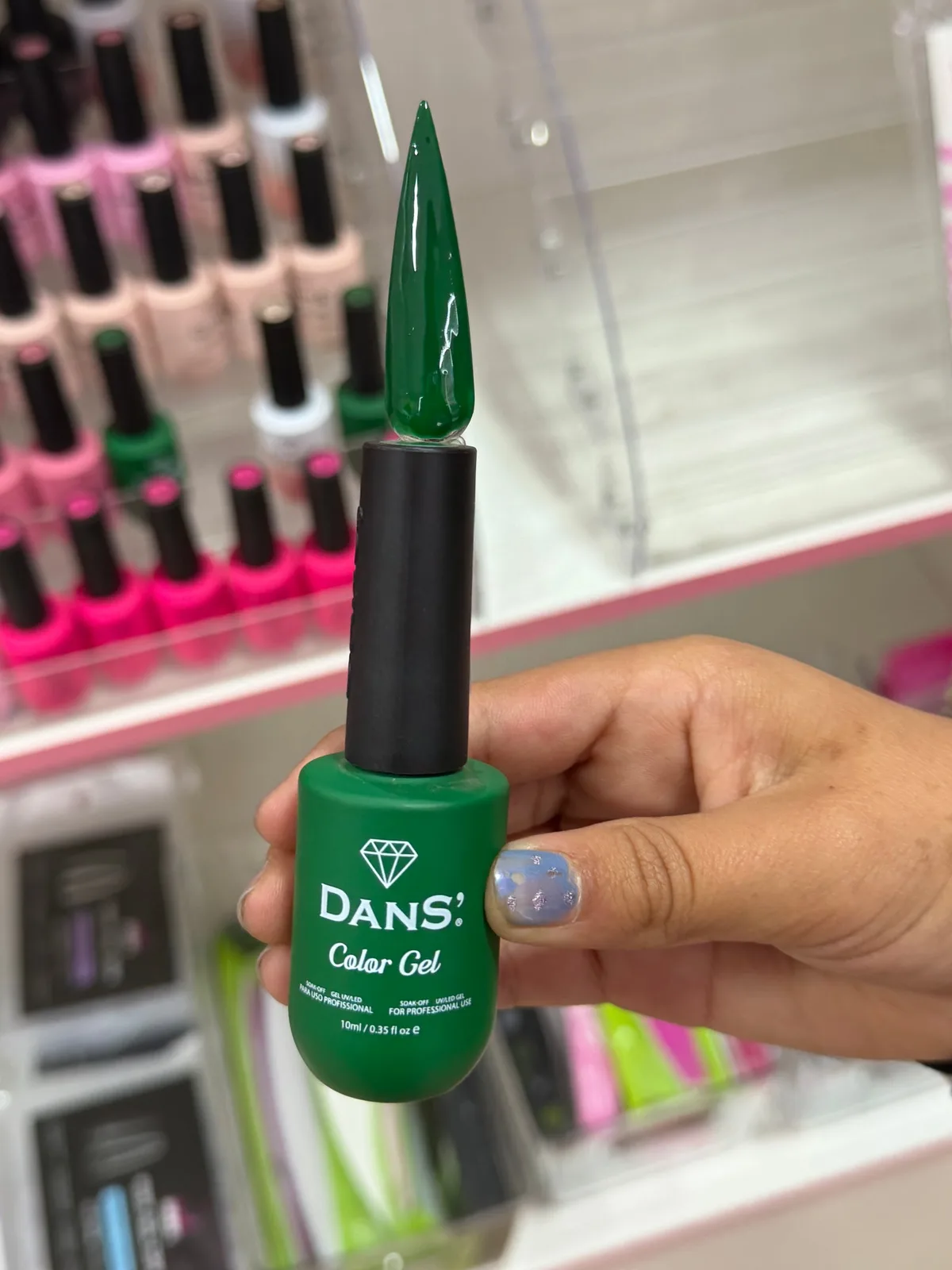 Gel color dans verde 145