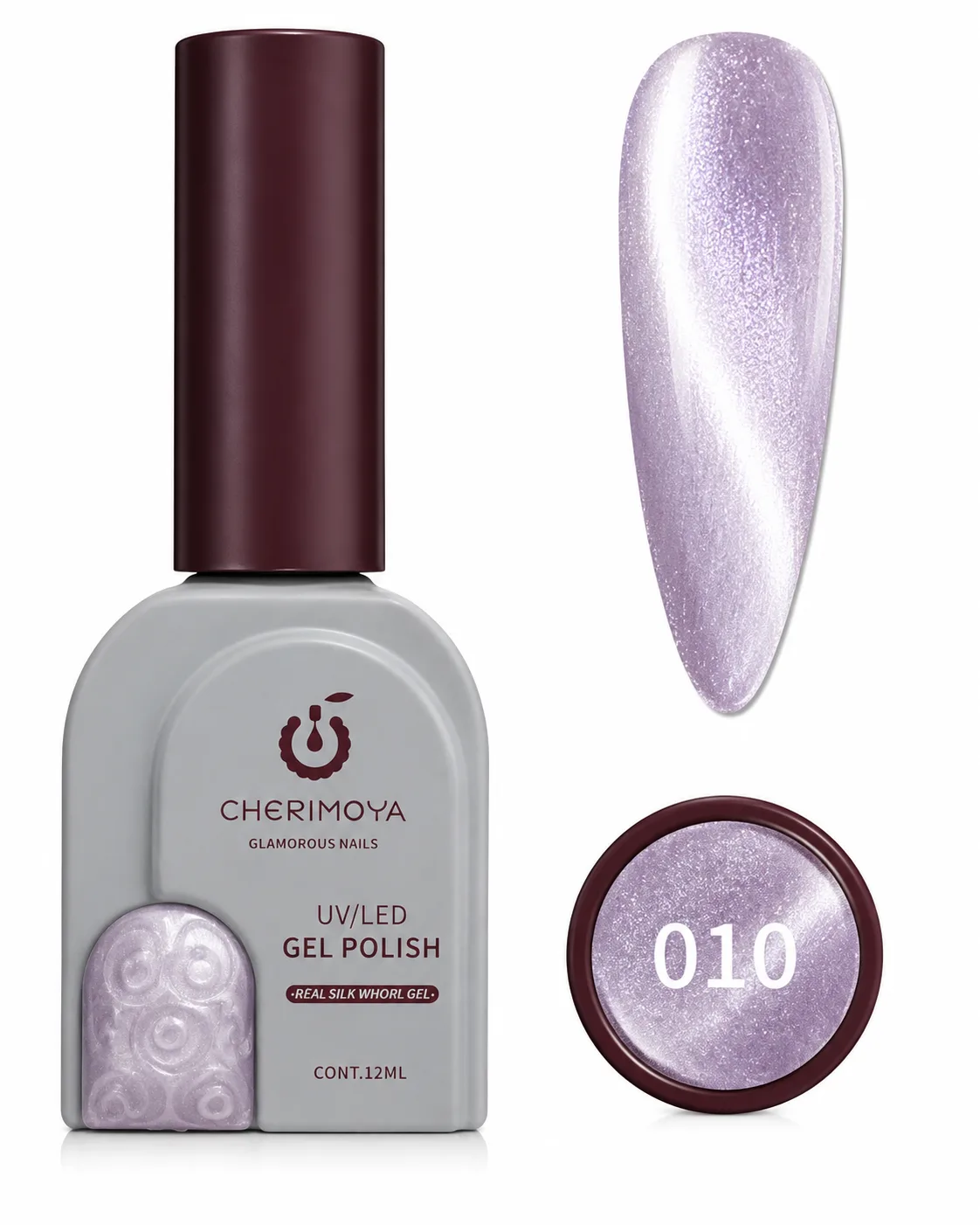 Cherimoya Real Silk Whorl Gel Polish 010 – Gel UV/LED 12 ml