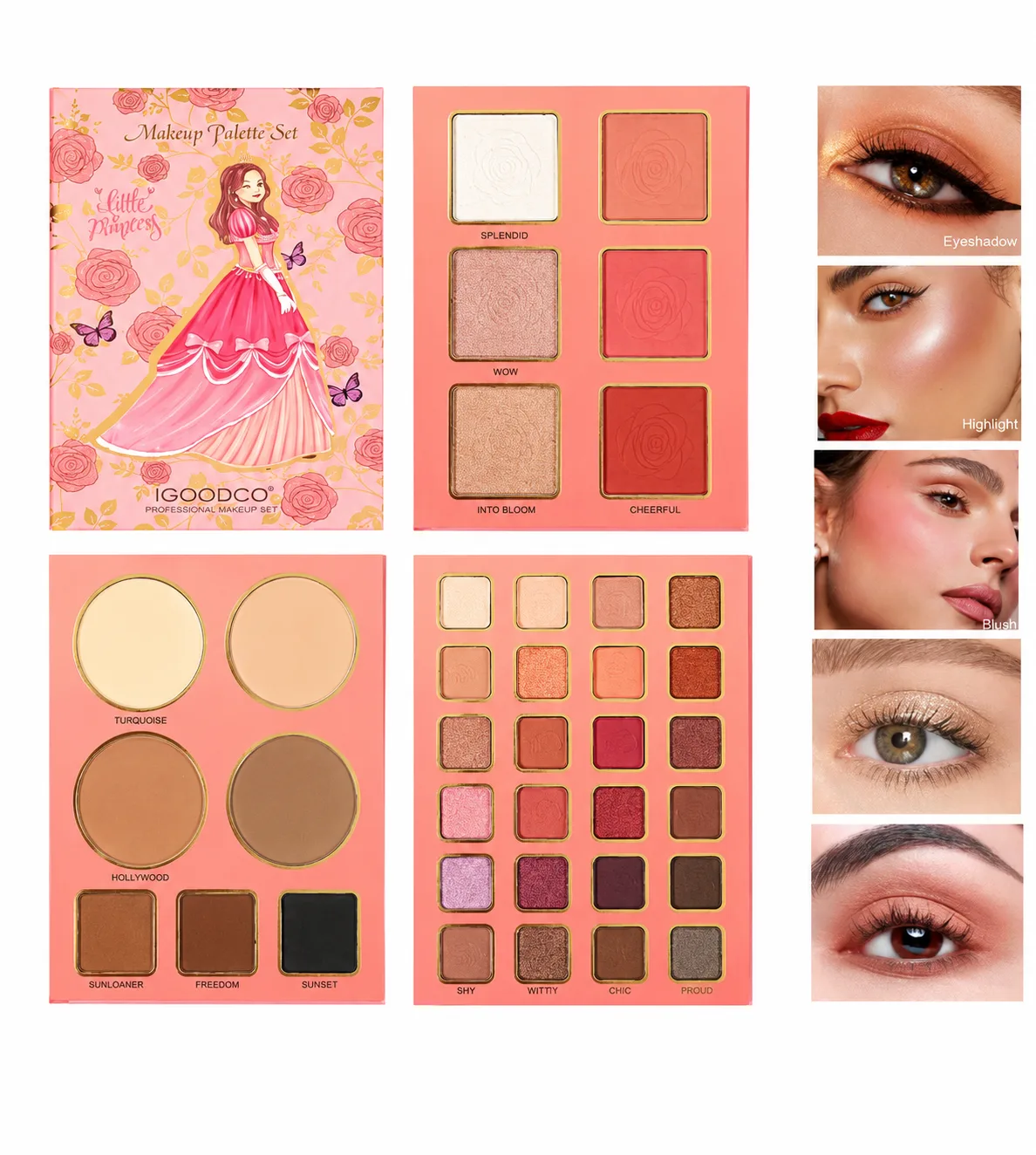 Paleta de Maquillaje Little Princess