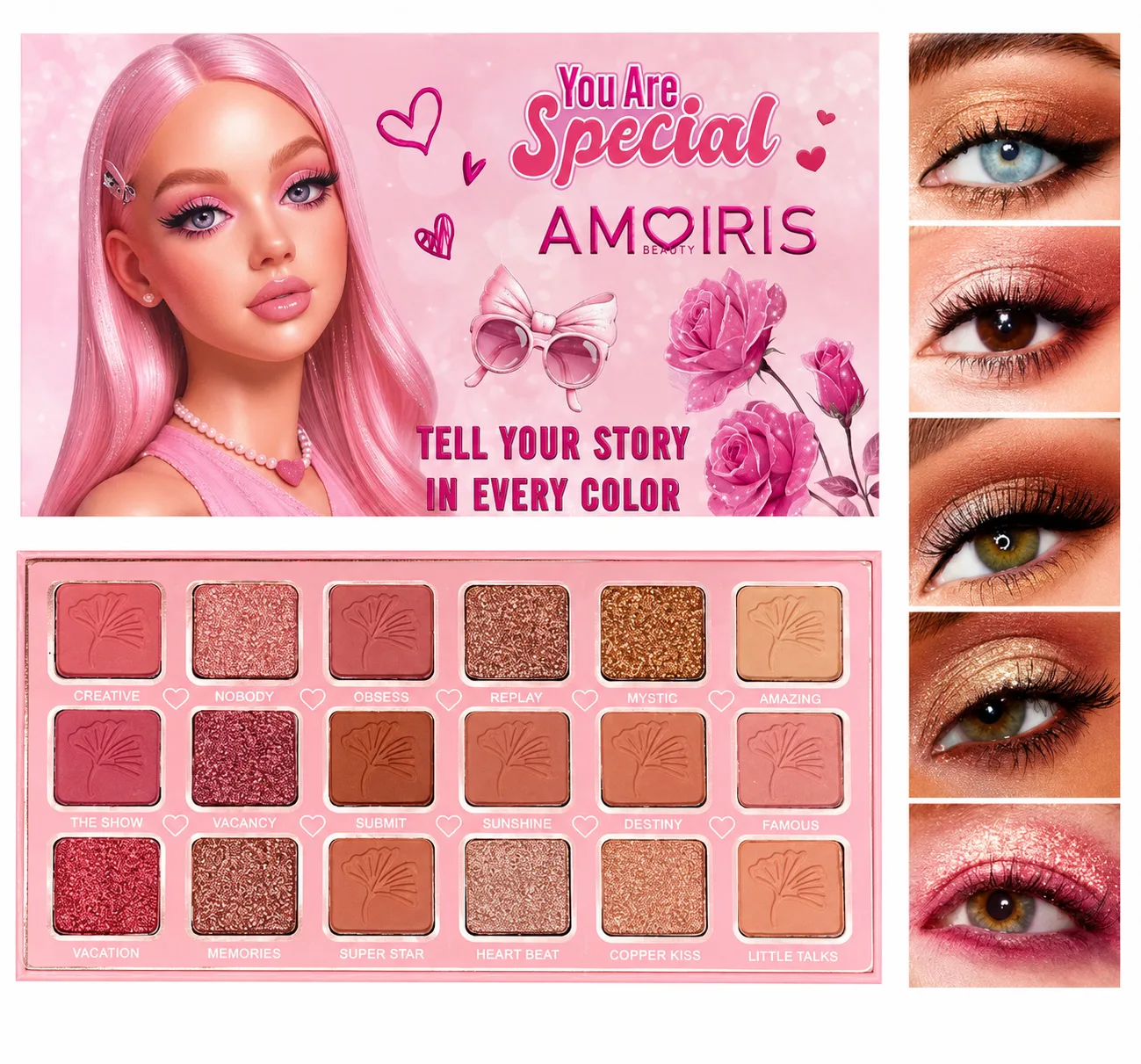 Paleta de Sombras Amoiris You Are Special