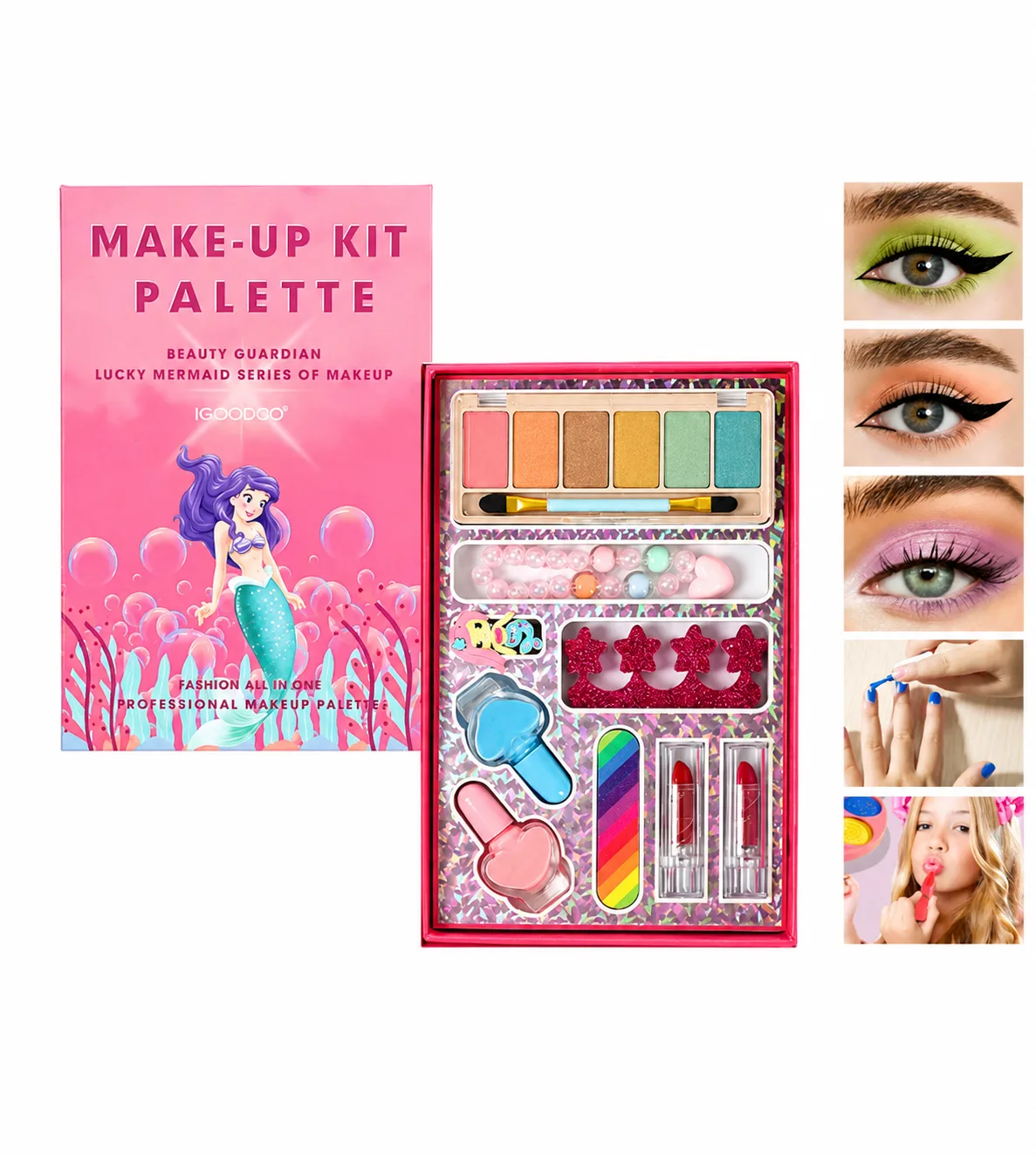 Set de Maquillaje Infantil Sirenita
