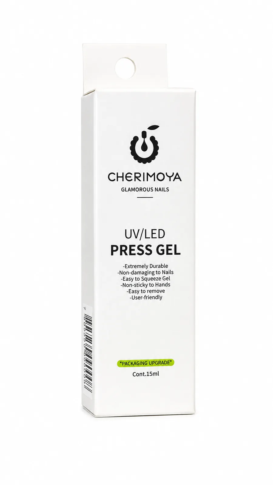 UV/LED Press Gel Cherimoya 15 ml – Adhesivo para Soft Gel