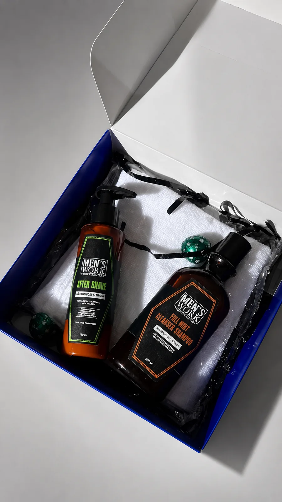 Kit Día del Padre – Shampoo + Bálsamo Post Afeitado + Toalla