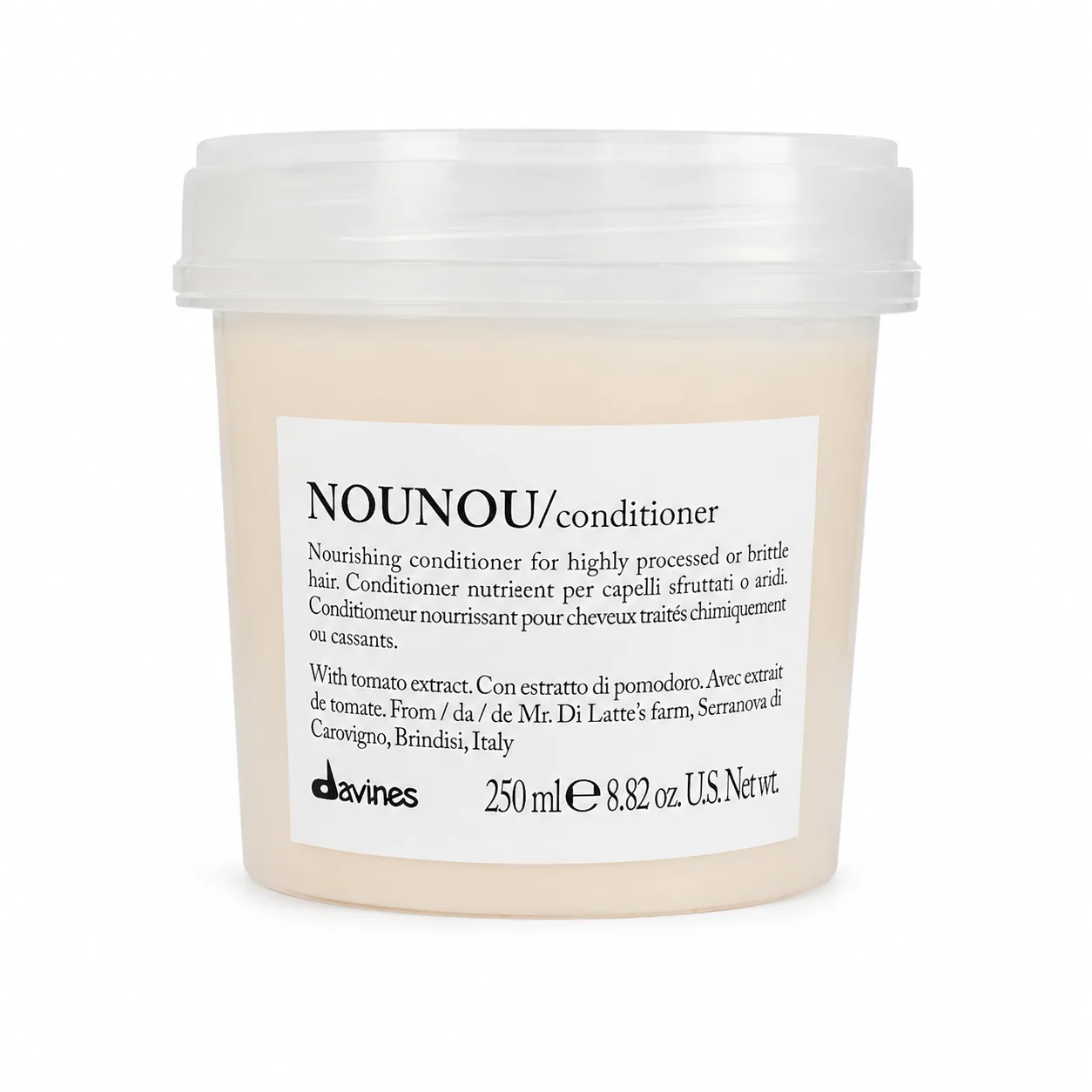 Davines Nounou Acondicionador Reparador para Cabello Dañado