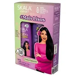 Pack Skala Mais Lisos Shampoo + Acondicionador | Cabello Suave y Sin Frizz